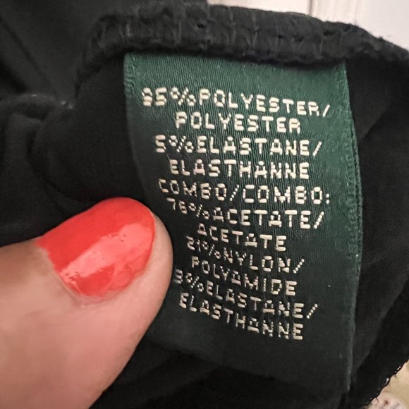 Lauren Ralph Lauren Black size 14 dress - Picture 5 of 9